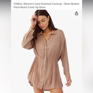 O'NEILL Women's Cami Swimsuit Coverup - Taupe